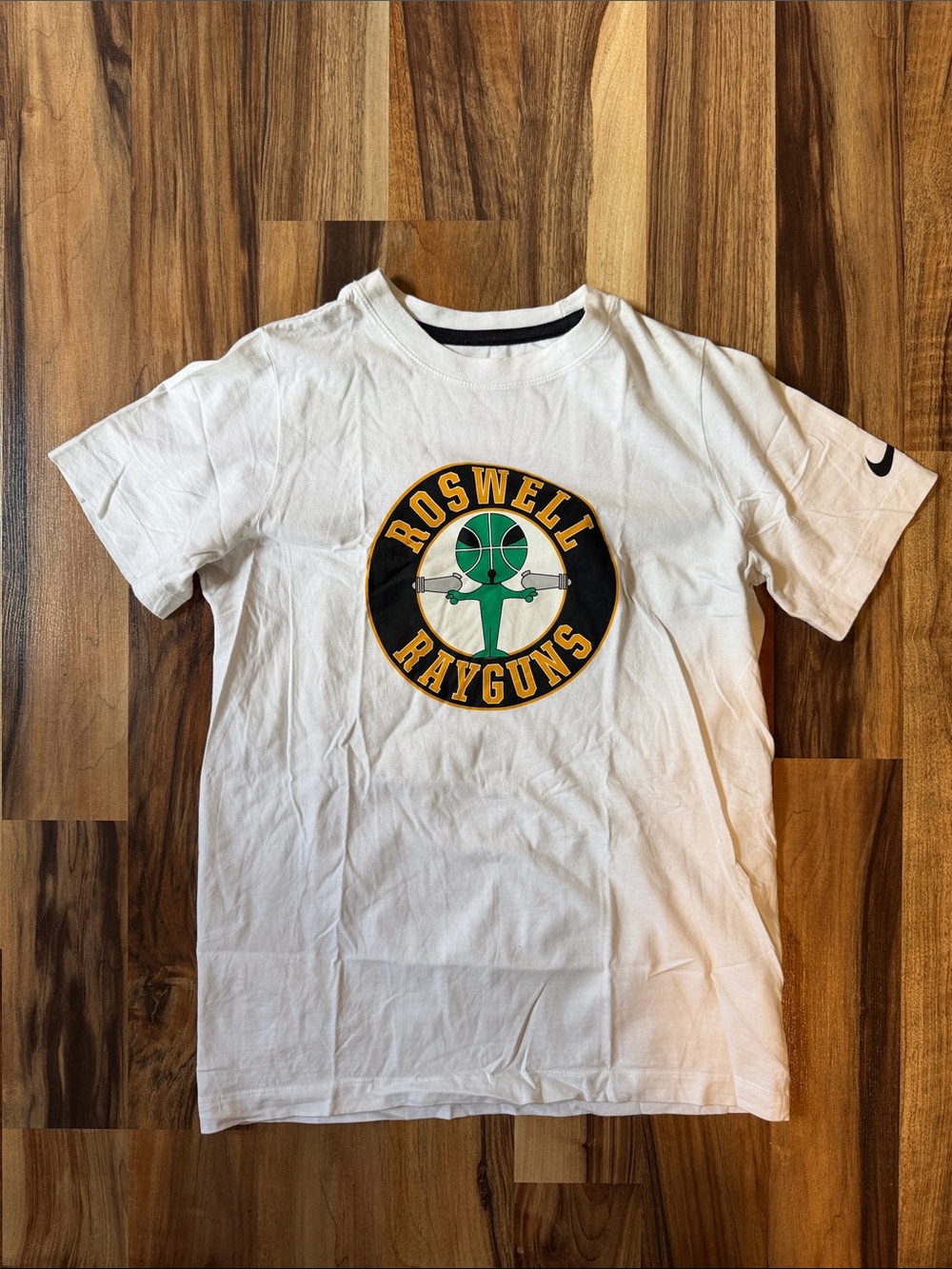 Nike Kids White "Roswell Rayguns" Graphic Tee